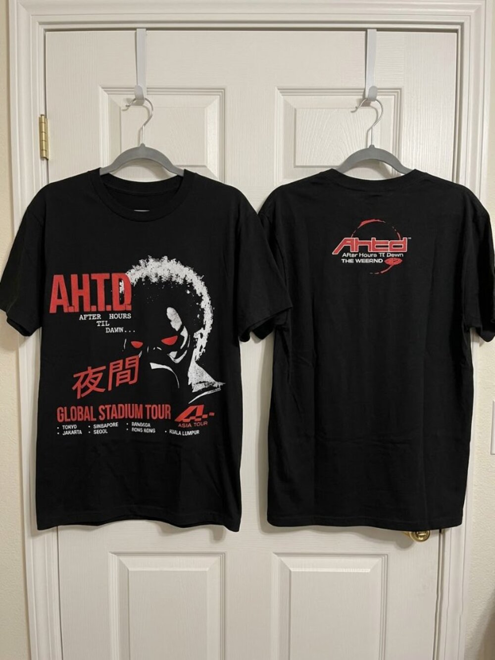 The Weeknd After Hours Til Dawn 2026 Tour Exclusive Reprint T-Shirt